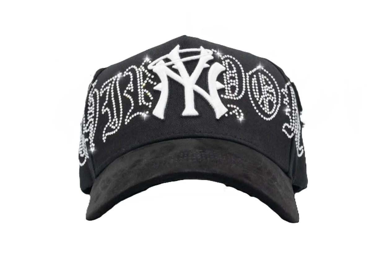 GORRA 31HATS "NY CRYSTAL BLACK WHITE"