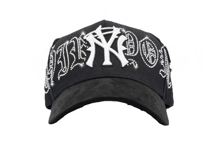 GORRA 31HATS "NY CRYSTAL BLACK WHITE"