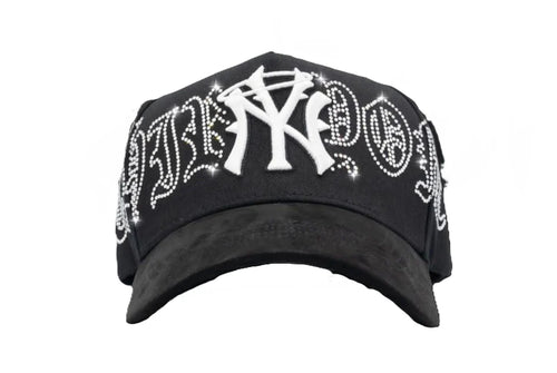 GORRA 31HATS "NY CRYSTAL BLACK WHITE"